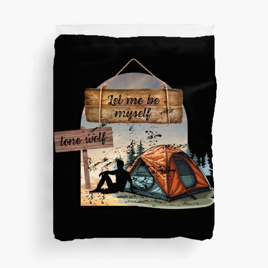 Lone Wolf Retreat Duvet Covers