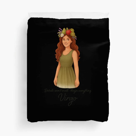 Virgo Woman – Grace in Every Detail Duvet Covers