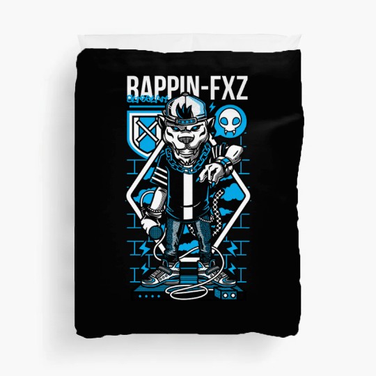 "Beast Flow: Street Rap Alpha" Duvet Covers
