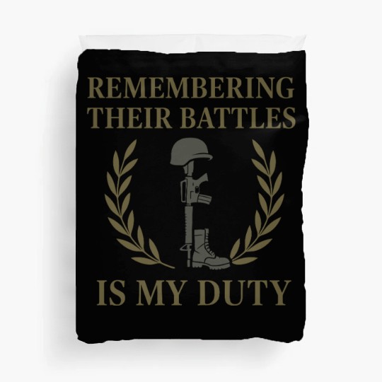 Military Historian Battlefield Research War Duvet Covers