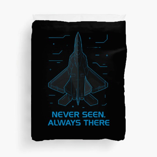 Stealth Fighter Jet Duvet Covers – Futuristic Military