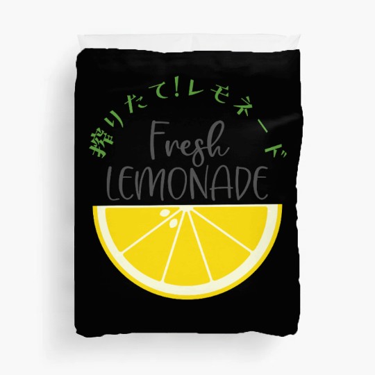 Fresh Lemonade Lemon Slice Duvet Covers