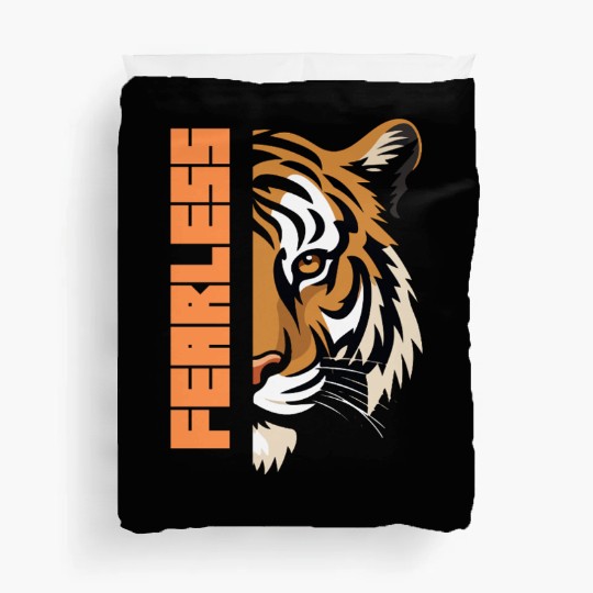 Fearless Tiger Graphic Duvet Covers