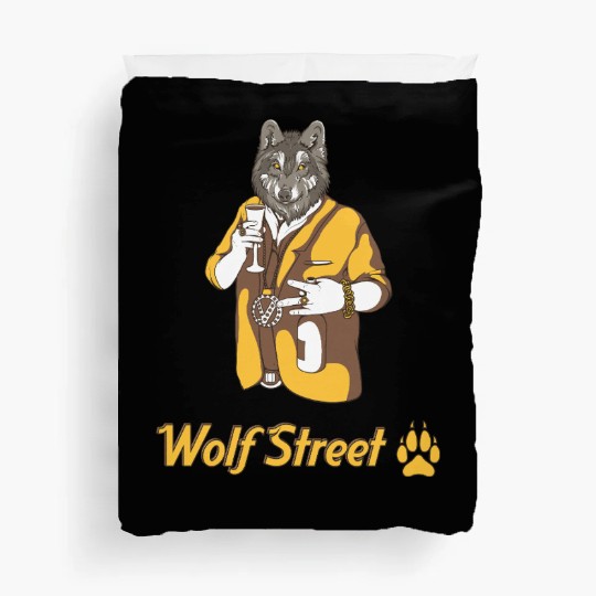 Wolf street Duvet Covers