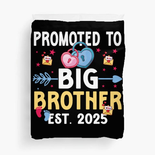 Promoted to big brother est. 2024 for pregnancy or Duvet Covers