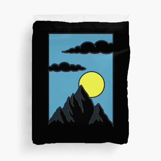 Sunrise Mountain Peak Duvet Covers