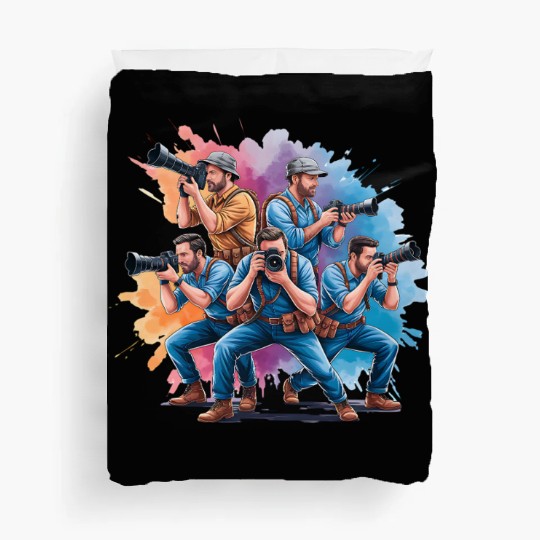 Camera Fireworks - Creatives in Action Duvet Covers