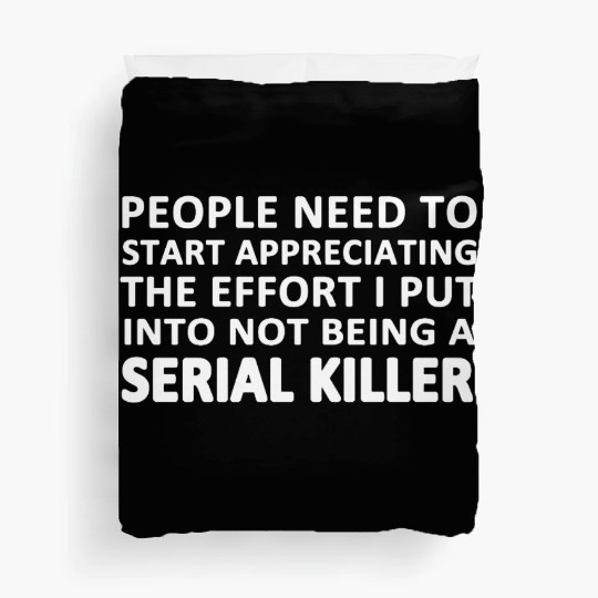 Serial Killer Duvet Covers