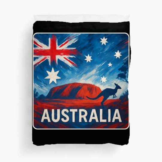 Australia Outback Design Duvet Covers