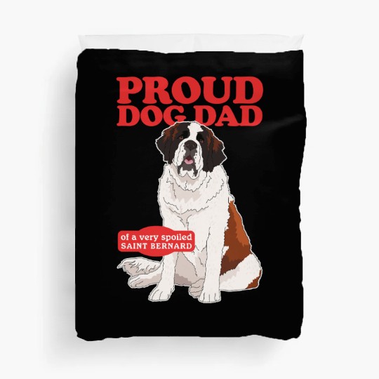 Saint Bernard Dog Dad St. Bernhard Duvet Covers