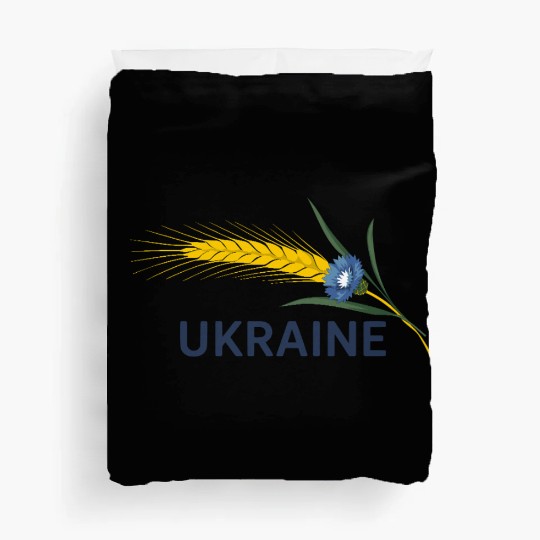 Ukraine Wheat Cornflower Agricultural Heritage Duvet Covers