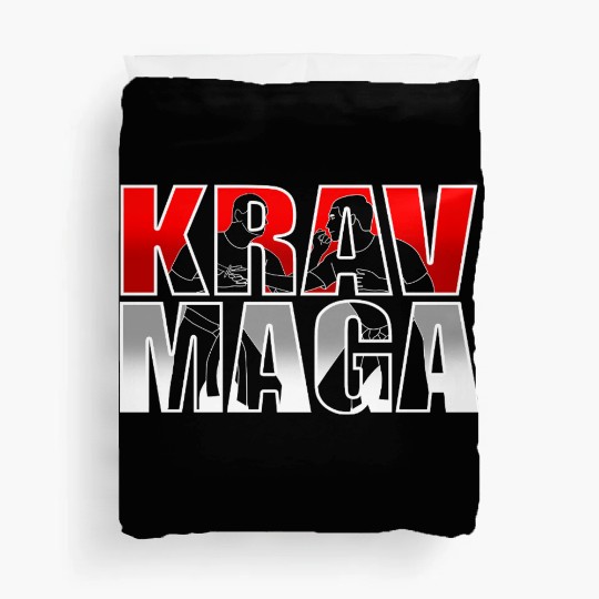 Krav Maga Israel Martial Arts Fighter Duvet Covers