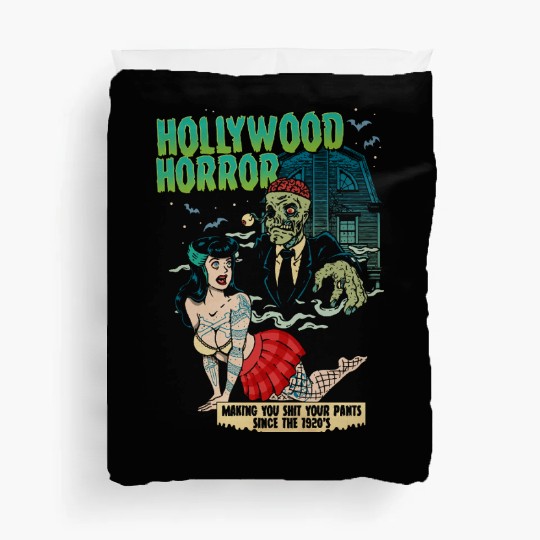 Hollywood Horror B-Movie Madness Duvet Covers
