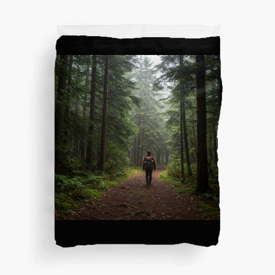 Enchanted Forest Nature Scene Duvet Covers