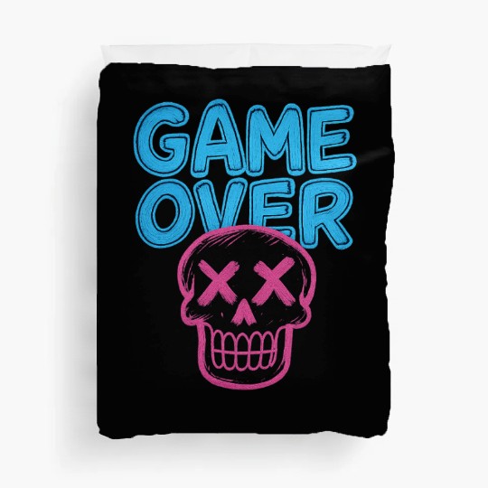 GAME OVER GLOW Duvet Covers