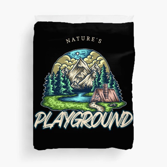 Natures playground Duvet Covers