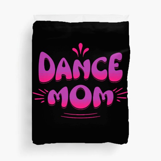 Dance Mom pink and purple Duvet Covers