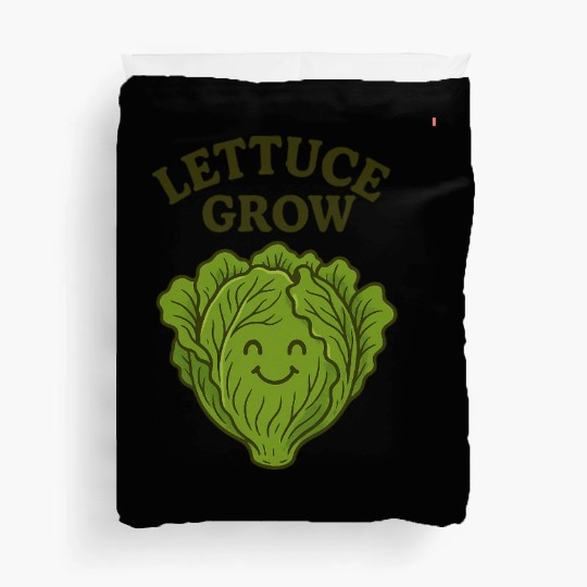 Vegetable Gardening Lettuce Duvet Covers