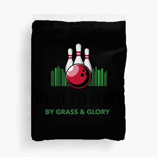 Bowled Over by Grass Glory Duvet Covers