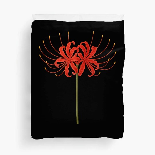 Red Spider Lily Duvet Covers – Japanese Death Flower Ar