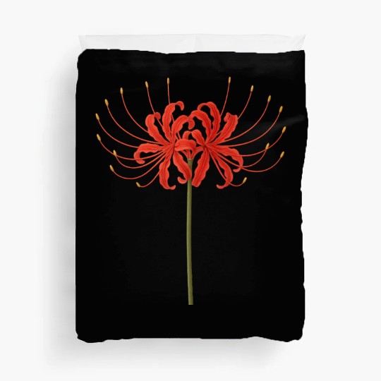 Red Spider Lily Duvet Covers – Japanese Death Flower Ar