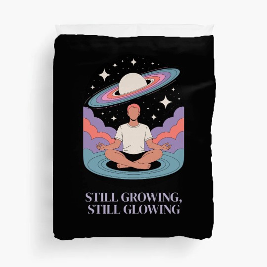 Inner Cosmos – Meditative Galaxy Duvet Covers