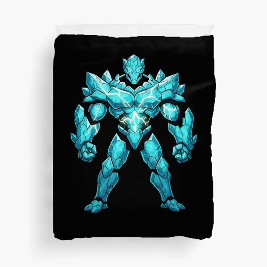 Crystal Golem Cartoon Duvet Covers