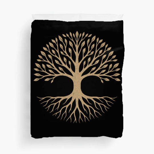 Elegant Tree of Life Symbol Design Duvet Covers