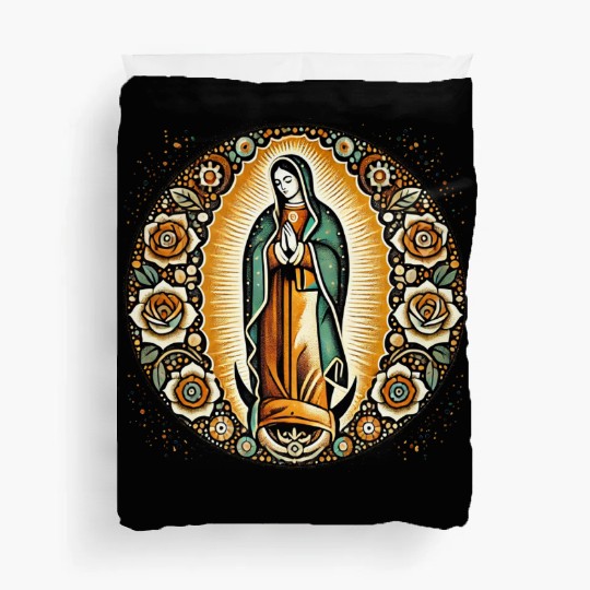 Our Lady of Guadalupe Mother Mary Art Duvet Covers