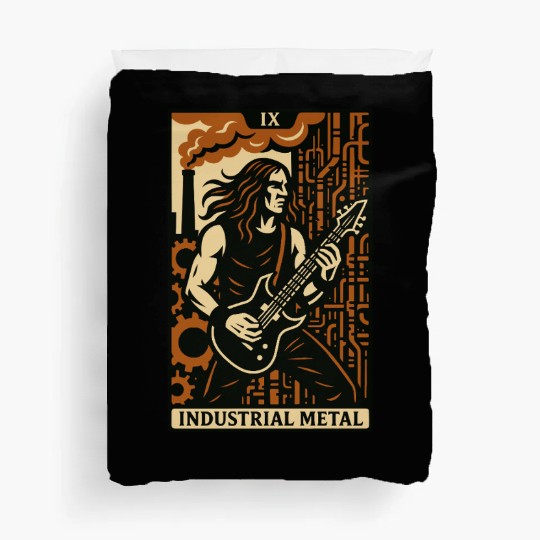 Industrial Metal (Card IX) Duvet Covers