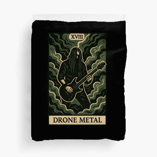 Drone Metal (Card XVIII) Duvet Covers