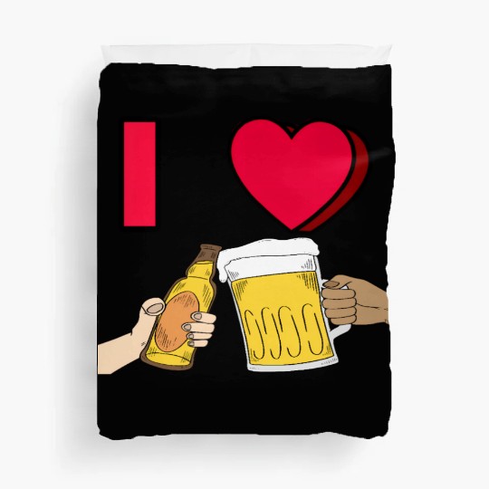 I LOVE BEER #1 Duvet Covers