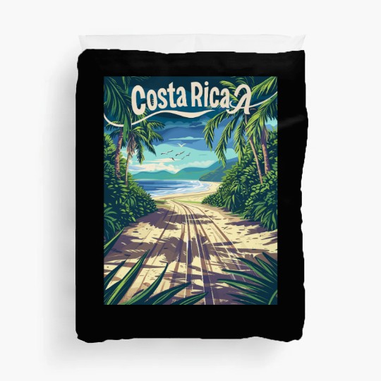 Costa Rica Tropical Paradise Adventure Beach Duvet Covers