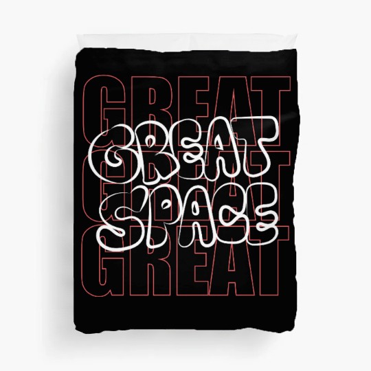 great space white 01 Duvet Covers
