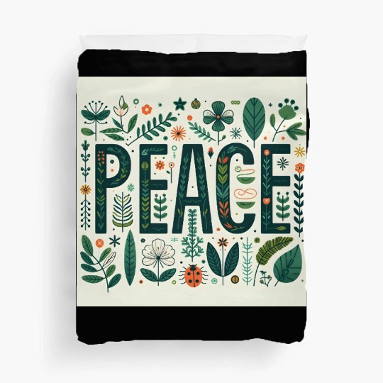 Peaceful Botanical  Duvet Covers