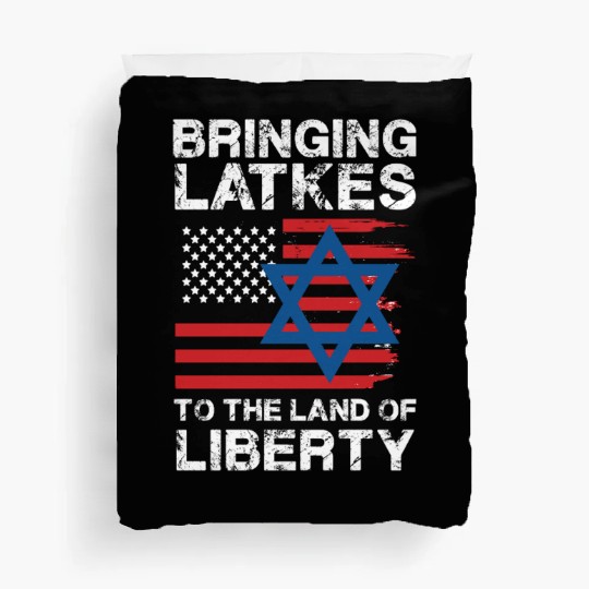 Bringing Latkes To The Land Of Liberty With Duvet Covers