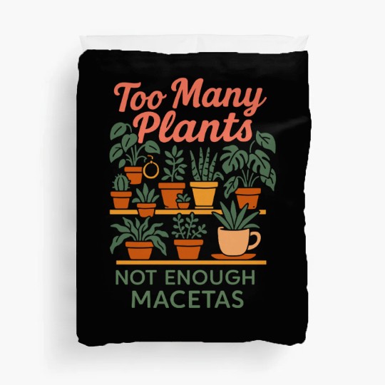 Plantita Latina Plant Mom Plantita Life Hispanic Duvet Covers