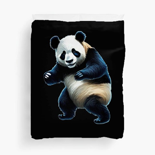 Boxing Panda Duvet Covers