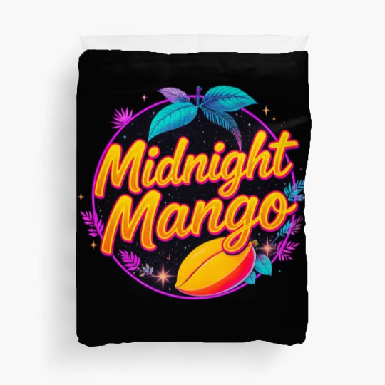 Nighttime Mango Bright Design Duvet Covers