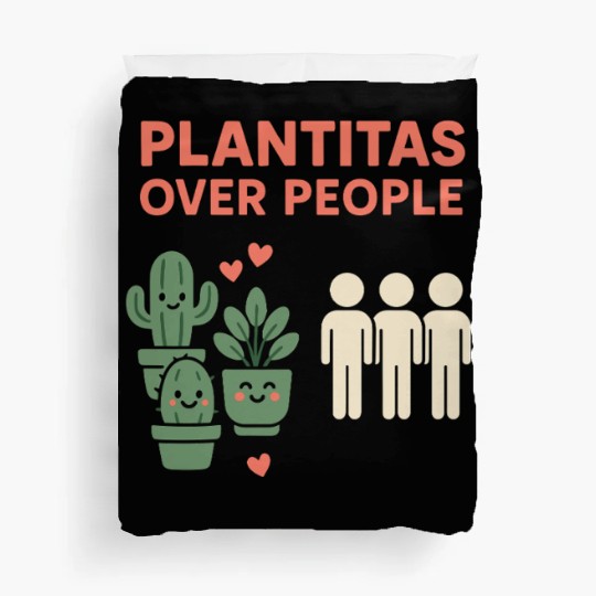 Plantita Latina Plant Mom Plantita Life Hispanic Duvet Covers