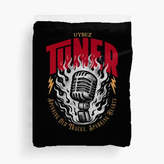 Vybez Tuner Retro Music Duvet Covers | 90s Y2K Cassette