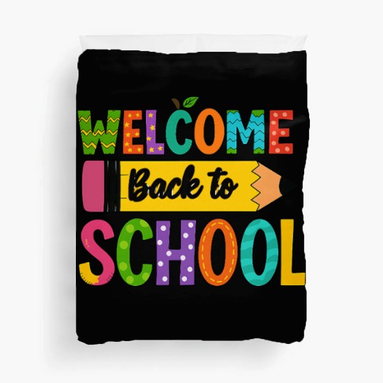Welcome Back to School Duvet Covers