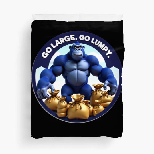 Lumpy Gorilla. Go Large. Duvet Covers