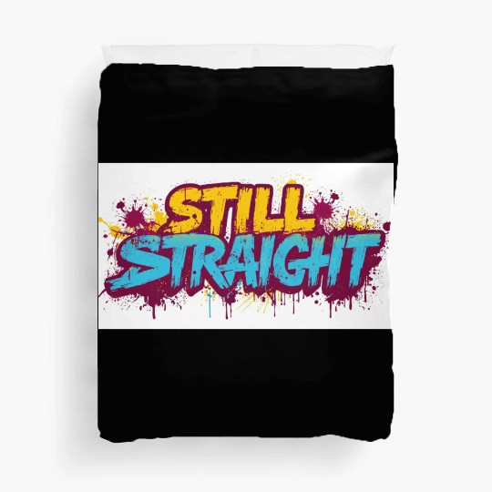 Still Straight Yellow and Teal Duvet Covers