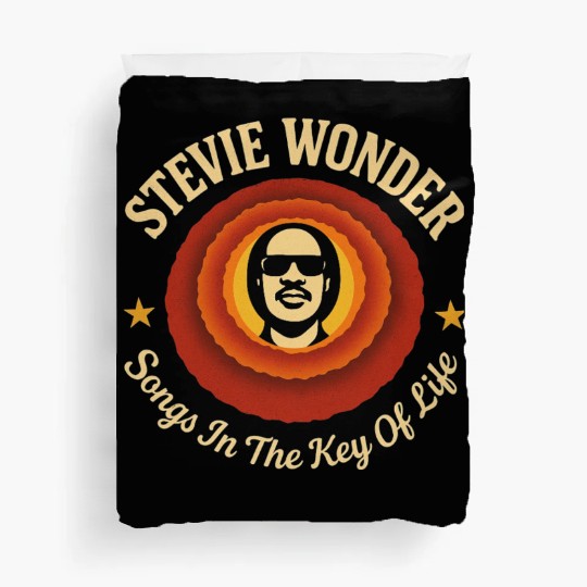 Stevie Wonder Duvet Covers rtro vintage Songs in the