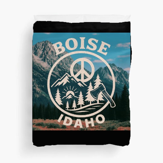 Boise, Idaho (B) Duvet Covers