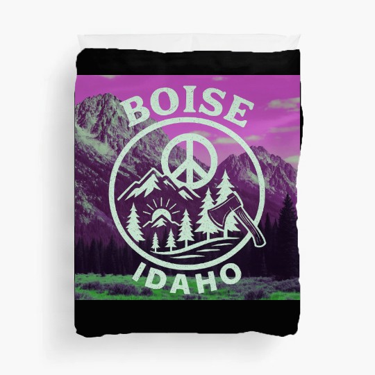 Boise, Idaho (P) Duvet Covers