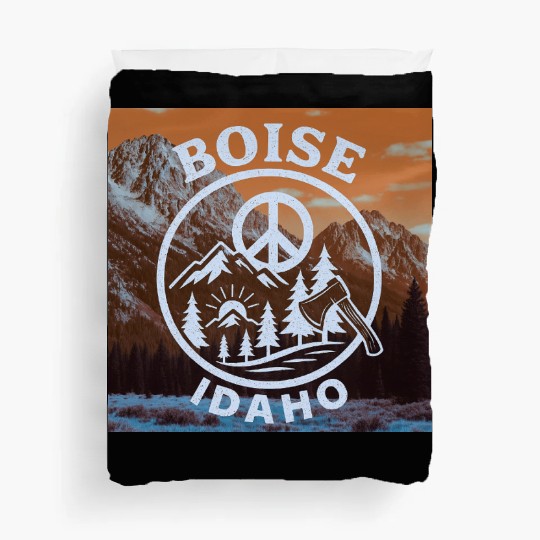 Boise, Idaho (O) Duvet Covers