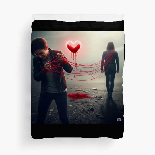 The Bleeding Heart Duvet Covers
