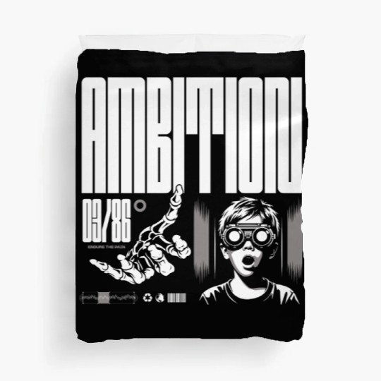 Retro Comic Youth Illustration Duvet Covers